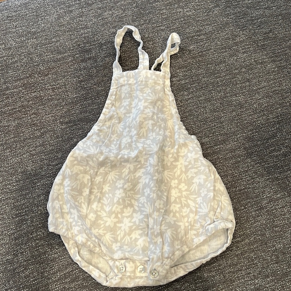 Toddler skinny strap romper